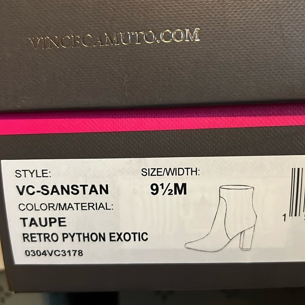 Vince Camuto Python Boots - Picture 6 of 6